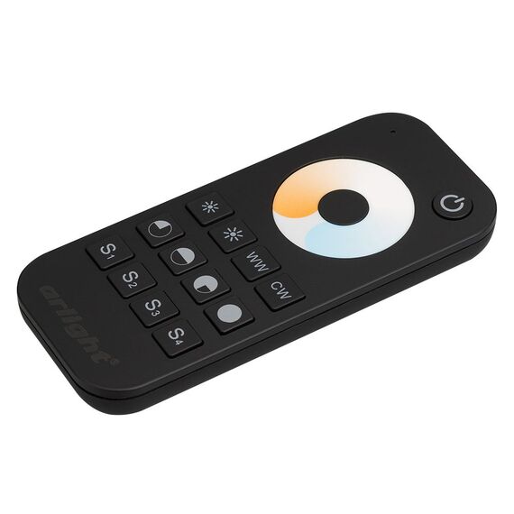 Arlight 025032 Пульт SMART-R34-MIX Black (1 зона, 2,4G) (Arlight, IP20 Пластик, 5 лет) 025032