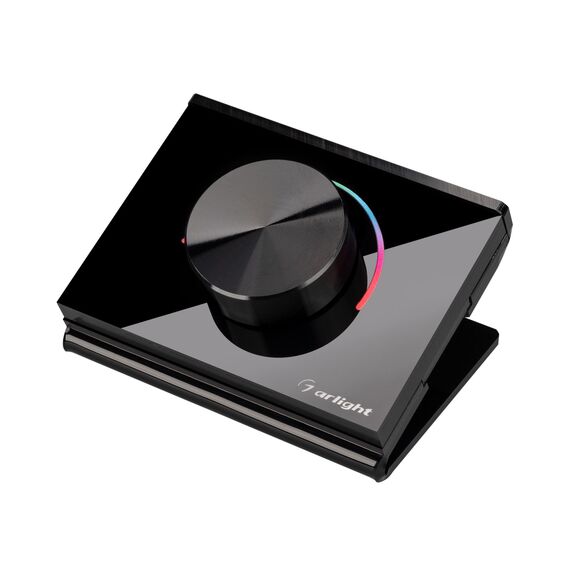 Arlight 031957 Панель Rotary SMART-P100-RGB Black (3V, 2,4G) (Arlight, IP20 Пластик, 5 лет) 031957