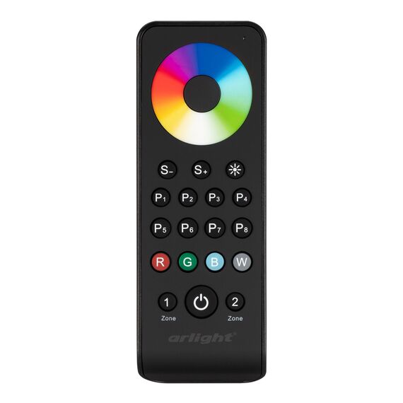 Arlight 031938 Пульт SMART-R43-RGBW Black (2 зоны, 2,4G) (Arlight, IP20 Пластик, 5 лет) 031938, изображение 4
