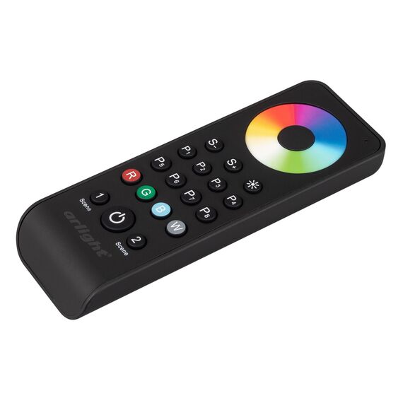 Arlight 031937 Пульт SMART-R43-RGBW Black (1 зона, 2,4G) (Arlight, IP20 Пластик, 5 лет) 031937