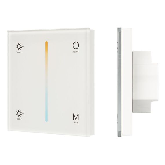 Arlight 025167 Панель Sens SMART-P21-MIX White (12-24V, 2,4G) (Arlight, IP20 Пластик, 5 лет) 025167
