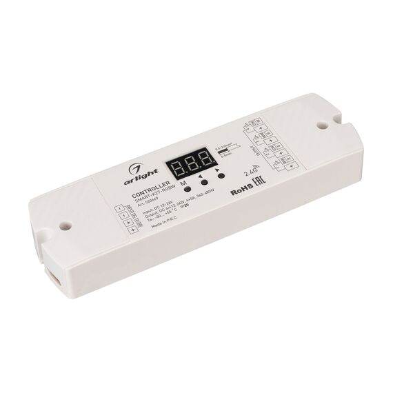 Arlight 022669 Контроллер SMART-K27-RGBW (12-24V, 4x5A, 2,4G) (Arlight, IP20 Пластик, 5 лет) 022669