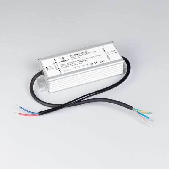 Arlight 025046(1) Блок питания ARPV-UH24240-PFC-55C (24V, 10,0A, 240W) (Arlight, IP67 Металл, 5 лет) 025046(1), изображение 3