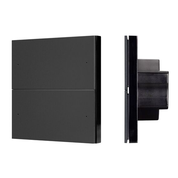 Arlight 039312 INTELLIGENT ARLIGHT Кнопочная панель SMART-DMX512-801-22-4G-4SC-DIM-IN Black (230V, 2,4G) (IARL, IP20 Пластик, 5 лет) 039312