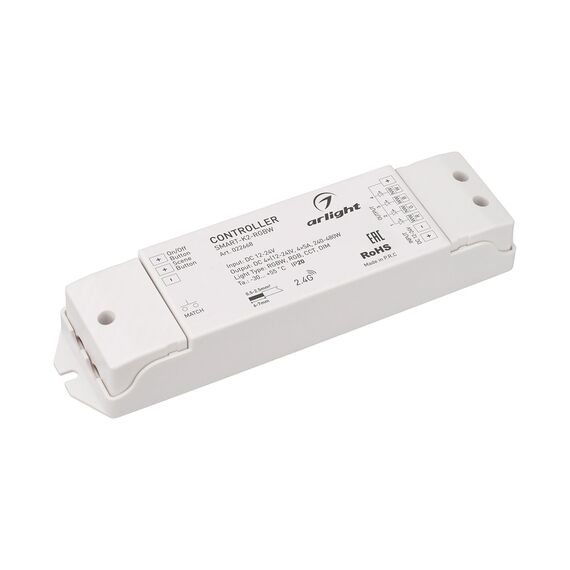 Arlight 022668 Контроллер SMART-K2-RGBW (12-24V, 4x5A, 2,4G) (Arlight, IP20 Пластик, 5 лет) 022668, изображение 2