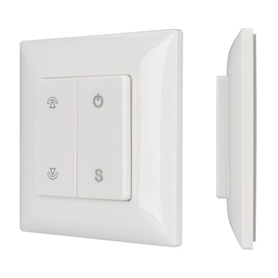 Arlight 028300 Панель SMART-P46-DIM-P-SUF (3V, 1 зона,nob, 2,4G) (Arlight, Пластик) 028300
