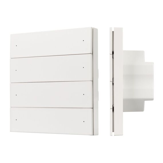 Arlight 037334 INTELLIGENT ARLIGHT Кнопочная панель SMART-DMX512-801-22-8G-8SC-DIM-IN White (230V, 2,4G) (IARL, IP20 Пластик, 5 лет) 037334