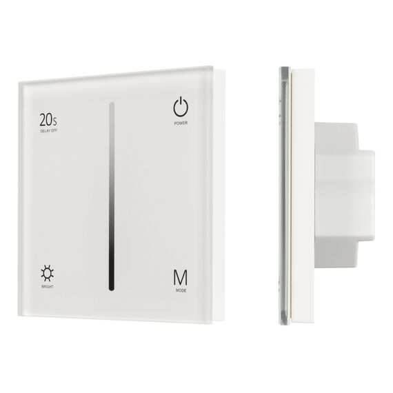 Arlight 034781 Панель SMART-P6-DIM-G-IN White (12-24V, 4x3A, Sens, 2,4G) (Arlight, IP20 Пластик, 5 лет) 034781, изображение 2