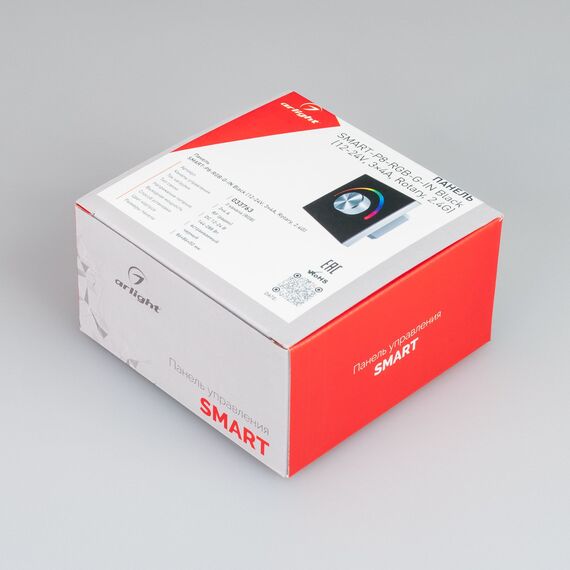 Arlight 033763 Панель SMART-P8-RGB-G-IN Black (12-24V, 3x4A, Rotary, 2,4G) (Arlight, IP20 Пластик, 5 лет) 033763, изображение 8