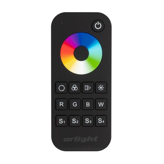Arlight 023479 Пульт SMART-R28-RGBW Black (1 зона, 2,4G) (Arlight, IP20 Пластик, 5 лет) 023479, изображение 4