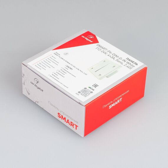 Arlight 034781 Панель SMART-P6-DIM-G-IN White (12-24V, 4x3A, Sens, 2,4G) (Arlight, IP20 Пластик, 5 лет) 034781, изображение 8