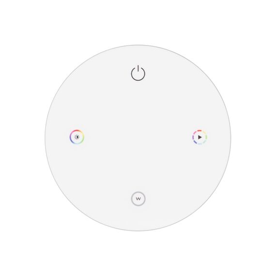 Arlight 046480 INTELLIGENT ARLIGHT Пульт SMART-801-22-1G-RGBW White (3V, Magnet, 2,4G) (IARL, IP20 Пластик, 5 лет) 046480
