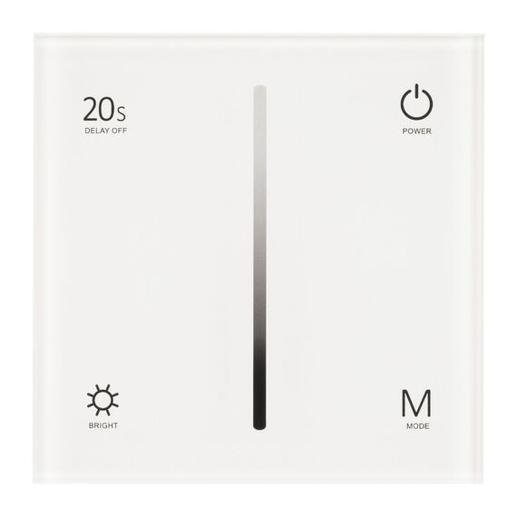 Arlight 034781 Панель SMART-P6-DIM-G-IN White (12-24V, 4x3A, Sens, 2,4G) (Arlight, IP20 Пластик, 5 лет) 034781, изображение 5
