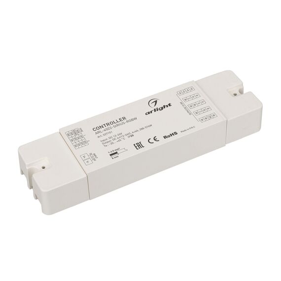 Arlight 027151 Контроллер ARL-4022-SIRIUS-RGBW (12-24V, 4x6A, 2,4G) (Arlight, IP20 Пластик, 3 года) 027151