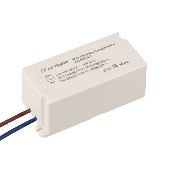 Arlight 023181 Усилитель компенсирующий ARL-TB01 (230V, TRIAC) (Arlight, IP20 Пластик, 2 года) 023181