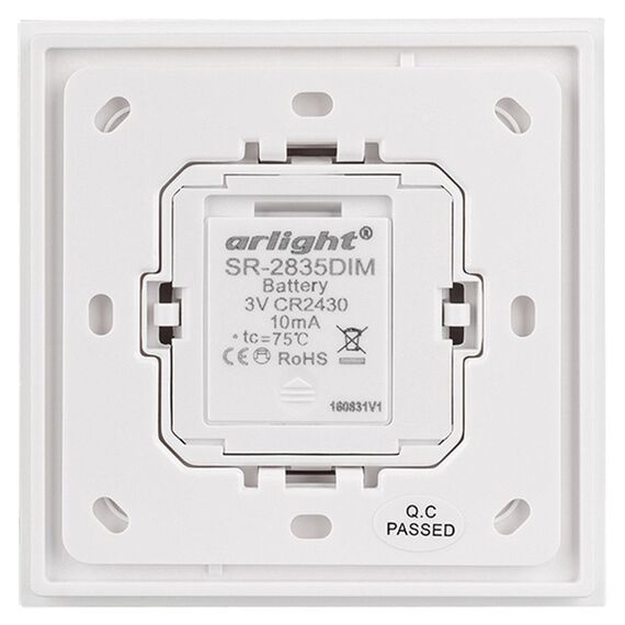 Arlight 019485 Панель Rotary SR-2835DIM-RF-UP White (3V, DIM) (Arlight, IP20 Пластик, 3 года) 019485, изображение 6