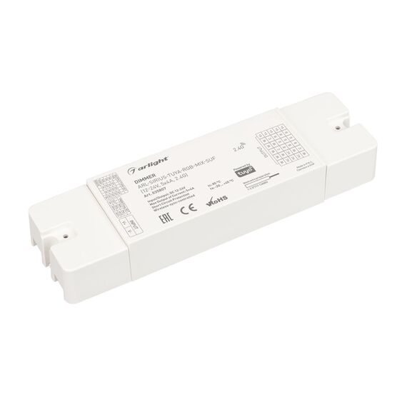Arlight 035807 Диммер ARL-SIRIUS-TUYA-RGB-MIX-SUF (12-24V, 5x4A, 2,4G) (Arlight, IP20 Пластик, 3 года) 035807