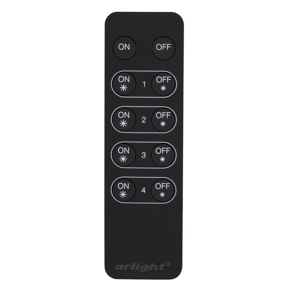 Arlight 021057 Пульт SR-2833K4 Black (диммер 4 зоны) (Arlight, IP20 Пластик, 3 года) 021057, изображение 4