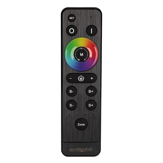 Arlight 027154 Пульт ARL-1022-SIRIUS-RGBW Black (4 зоны, 2,4G) (Arlight, IP20 Пластик, 3 года) 027154, изображение 3