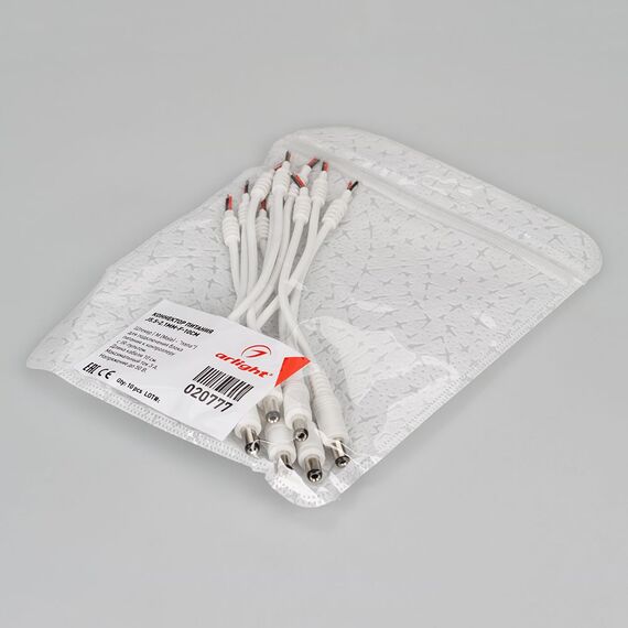 Arlight 020777 Коннектор питания J5,5-2,1mm-F-10cm (Arlight, -) 020777, изображение 6