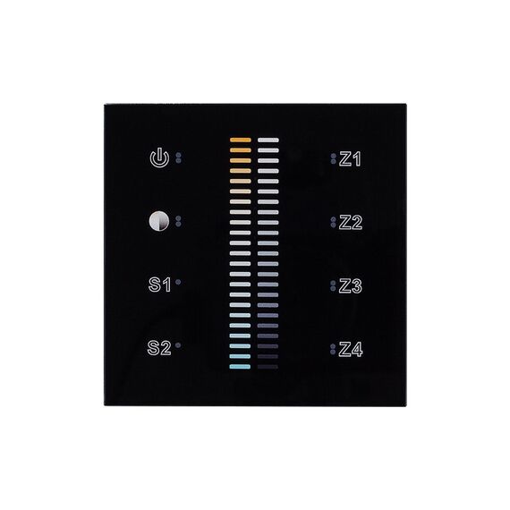 Arlight 021062 Панель Sens SR-2830B-AC-RF-IN Black (220V,MIX+DIM,4зоны) (Arlight, IP20 Пластик, 3 года) 021062, изображение 6