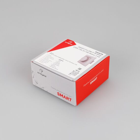 Arlight 033010 Панель SMART-P14-DIM-P-IN White (230V, 1,5A, 0/1-10V, Rotary, 2,4G) (Arlight, IP20 Пластик, 5 лет) 033010, изображение 8