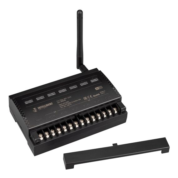 Arlight 029696 INTELLIGENT ARLIGHT Релейный модуль TY-706-WF-DIN (230V, 2х16A + 4х10А) (IARL, IP20 Пластик, 3 года) 029696, изображение 4