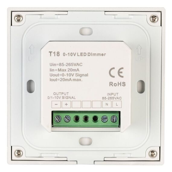 Arlight 027112 Панель SMART-P35-DIM-IN White (230V, 0-10V, Sens, 2,4G) (Arlight, IP20 Пластик, 5 лет) 027112, изображение 6