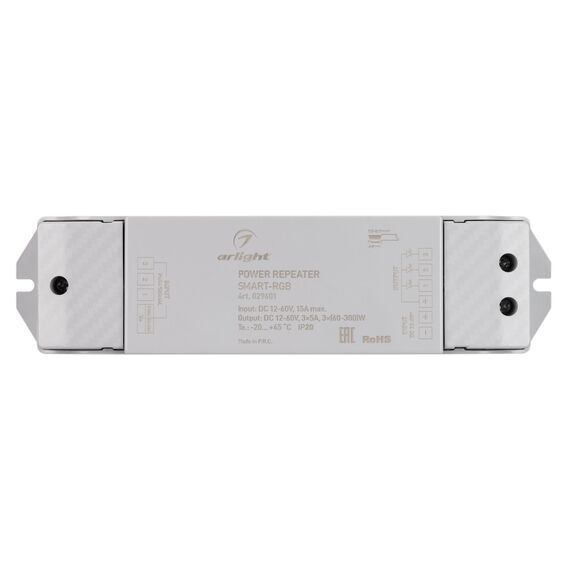 Arlight 029601 Усилитель SMART-RGB (12-60V, 3x5A) (Arlight, -) 029601, изображение 4