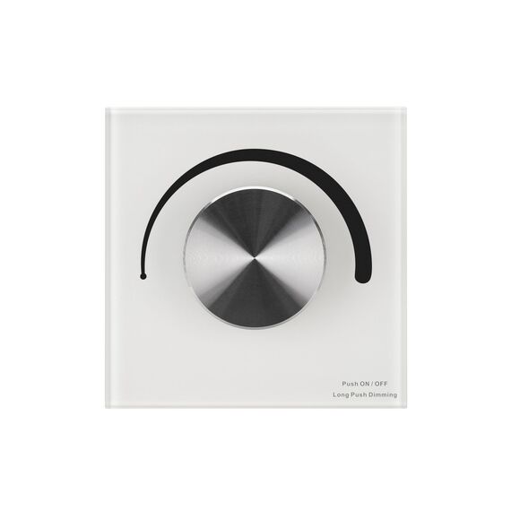 Arlight 027115 Панель SMART-P37-DIM-IN White (230V, 1,2A, TRIAC, Rotary, 2,4G) (Arlight, IP20 Пластик, 5 лет) 027115, изображение 3