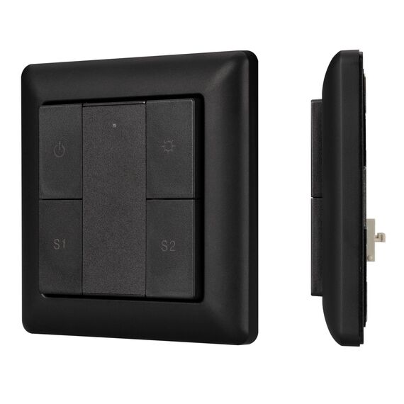 Arlight 031100 INTELLIGENT ARLIGHT Панель DALI-223-1G-2S-IN-BLACK (BUS) (IARL, -) 031100, изображение 2