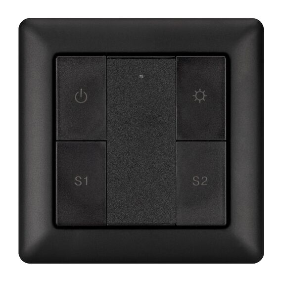 Arlight 031100 INTELLIGENT ARLIGHT Панель DALI-223-1G-2S-IN-BLACK (BUS) (IARL, -) 031100, изображение 3