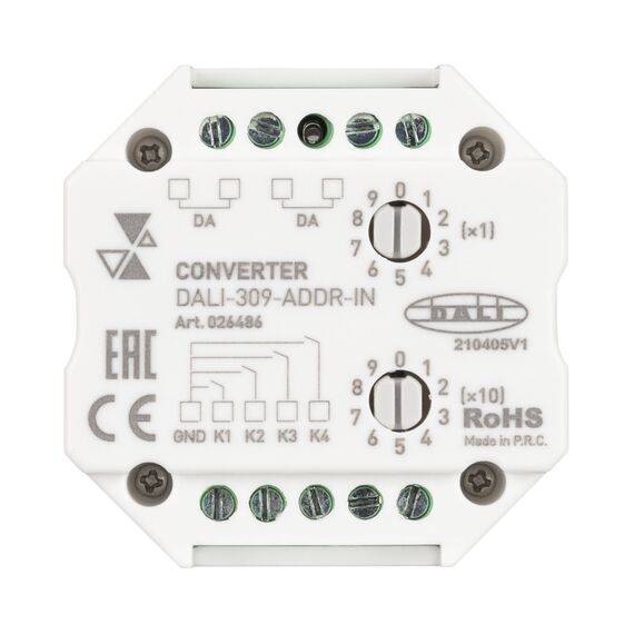 Arlight 026486 INTELLIGENT ARLIGHT Конвертер DALI-309-ADDR-IN (DALI bus) (IARL, -) 026486, изображение 4