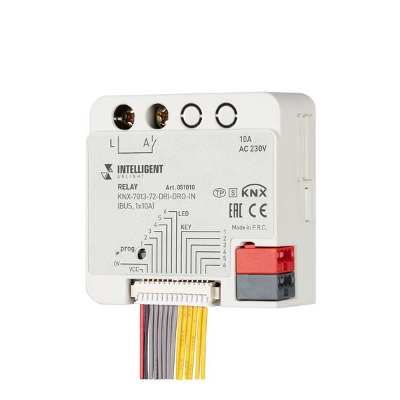 Arlight 051010 INTELLIGENT ARLIGHT Релейный модульNX-7013-72-DRI-DRO-IN (BUS, 1x10A) (IARL, IP20 Пластик, 2 года) 051010