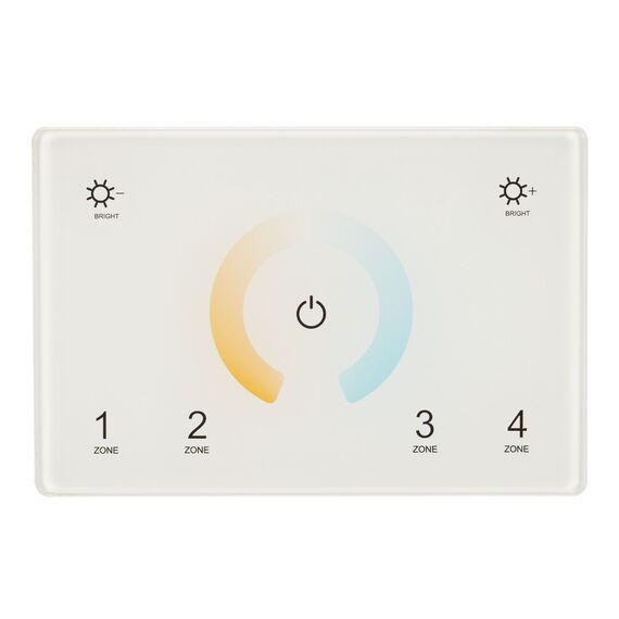 Arlight 028400 Панель Sens SMART-P81-MIX White (230V, 4 зоны, 2,4G) (Arlight, IP20 Пластик, 5 лет) 028400, изображение 4