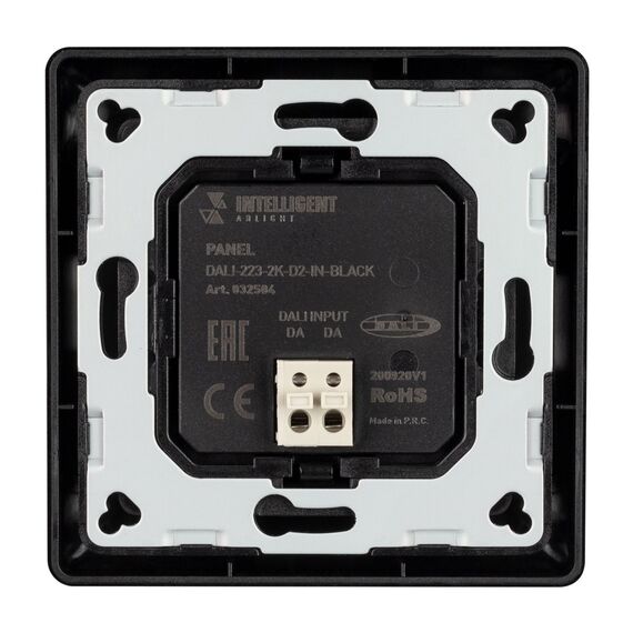 Arlight 032504 INTELLIGENT ARLIGHT Панель DALI-223-2K-D2-IN-BLACK (BUS, Free purpose) (IARL, -) 032504, изображение 6