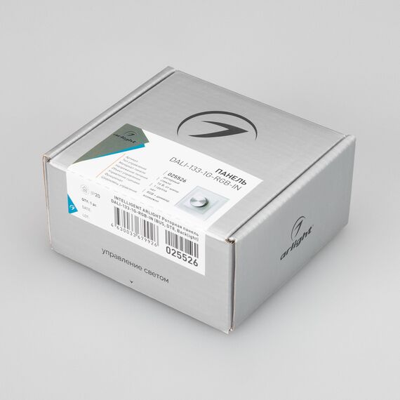 Arlight 025526 INTELLIGENT ARLIGHT Роторная панель DALI-133-1G-RGB-IN (BUS, DT8, Backlight) (IARL, -) 025526, изображение 6