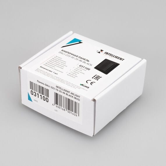 Arlight 031100 INTELLIGENT ARLIGHT Панель DALI-223-1G-2S-IN-BLACK (BUS) (IARL, -) 031100, изображение 5