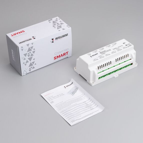Arlight 038937 INTELLIGENT ARLIGHT Сплиттер SMART-DMX512-306-72-DIN (12-48V, 2-in, 6-out, RS-485) (IARL, IP20 Металл, 5 лет) 038937, изображение 3