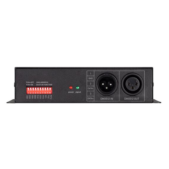 Arlight 027144 Декодер ARL-7022-DMX (12-24V, 3x8A, DMX512, XLR3) (Arlight, IP20 Металл, 3 года) 027144, изображение 9
