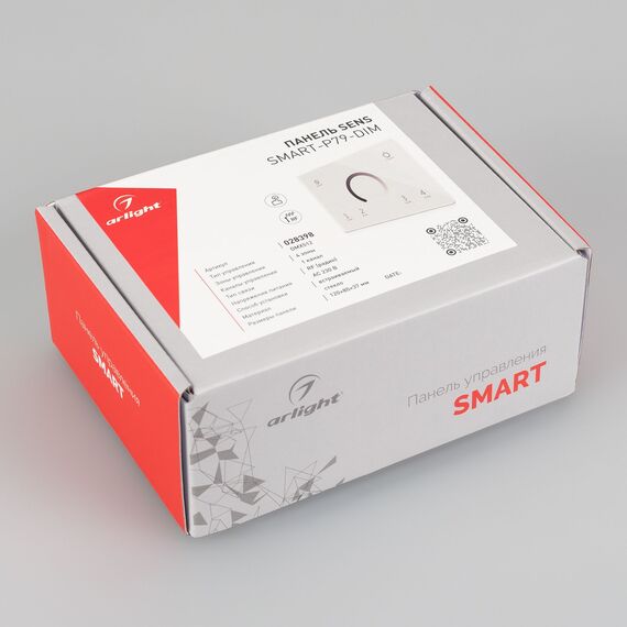 Arlight 028398 Панель Sens SMART-P79-DIM White (230V, 4 зоны, 2,4G) (Arlight, IP20 Пластик, 5 лет) 028398, изображение 7
