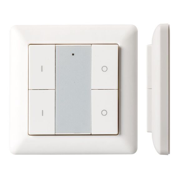Arlight 021369 Панельnob SR-KN9550K4-UP White (KNX, DIM) (Arlight, IP20 Пластик, 3 года) 021369