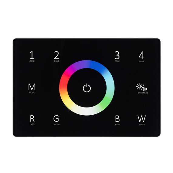Arlight 028405 Панель Sens SMART-P85-RGBW Black (230V, 4 зоны, 2,4G) (Arlight, IP20 Пластик, 5 лет) 028405, изображение 4