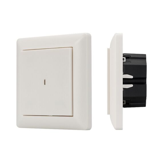 Arlight 023844 Панельnob SR-KN0100-IN White (KNX, DIM) (Arlight, IP20 Пластик, 2 года) 023844