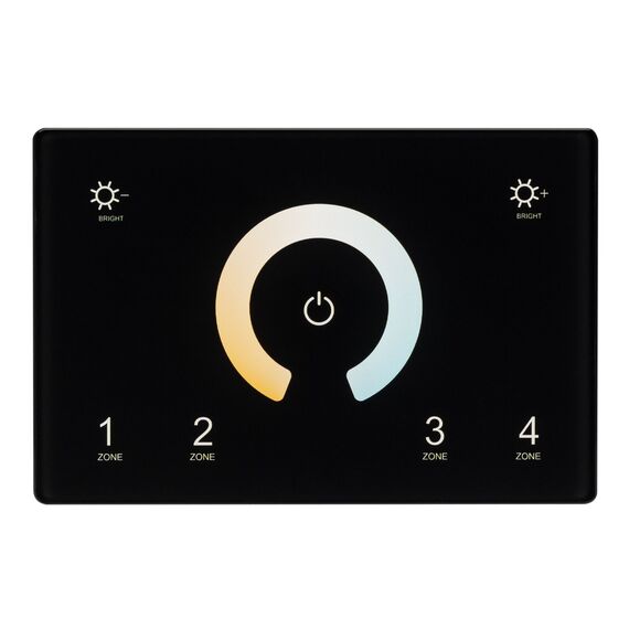Arlight 028401 Панель Sens SMART-P81-MIX Black (230V, 4 зоны, 2,4G) (Arlight, IP20 Пластик, 5 лет) 028401, изображение 4