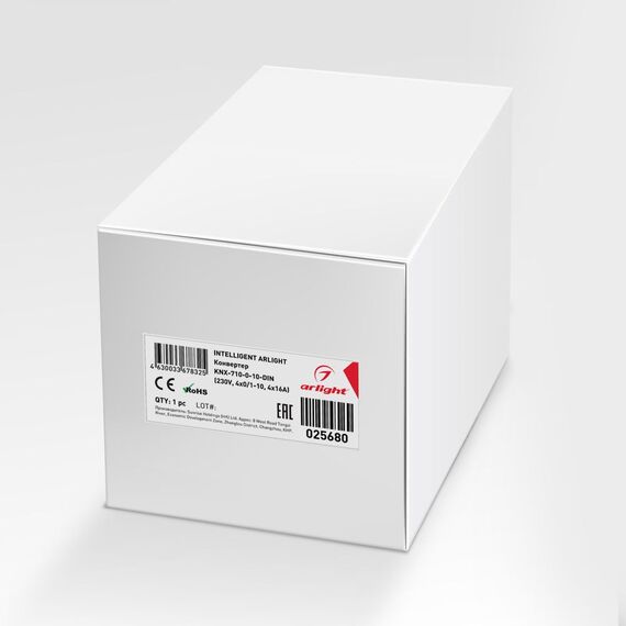 Arlight 025680 INTELLIGENT ARLIGHT КонвертерNX-710-0-10-DIN (230V, 4x0/1-10, 4x16A) (IARL, IP20 Пластик, 2 года) 025680, изображение 6