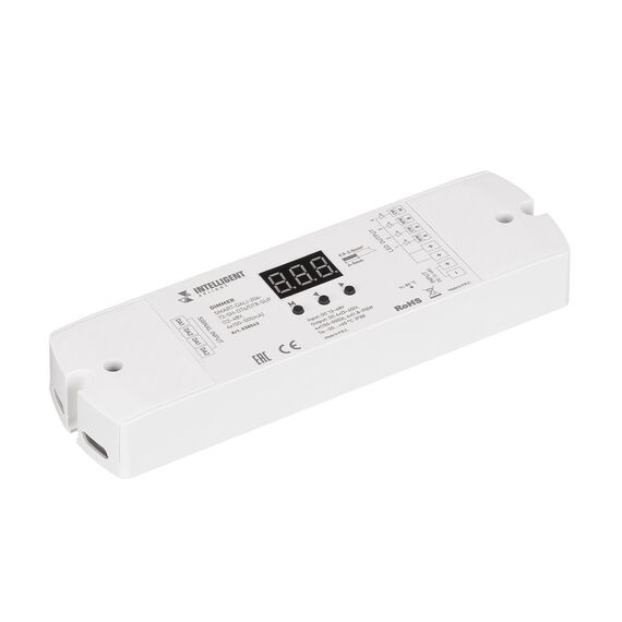 Arlight 038543 INTELLIGENT ARLIGHT Диммер SMART-DALI-204-72-SH-DT6/DT8-SUF (12-48V, 4x150-500mA) (IARL, IP20 Пластик, 5 лет) 038543