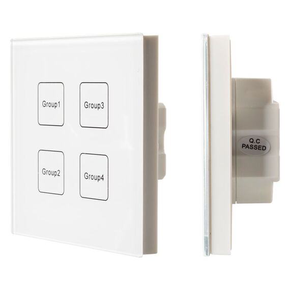 Arlight 037194 INTELLIGENT ARLIGHT Сенсорная панель DALI-901-11-4G-DIM-DT6-IN White (BUS) (IARL, IP20 Пластик, 3 года) 037194