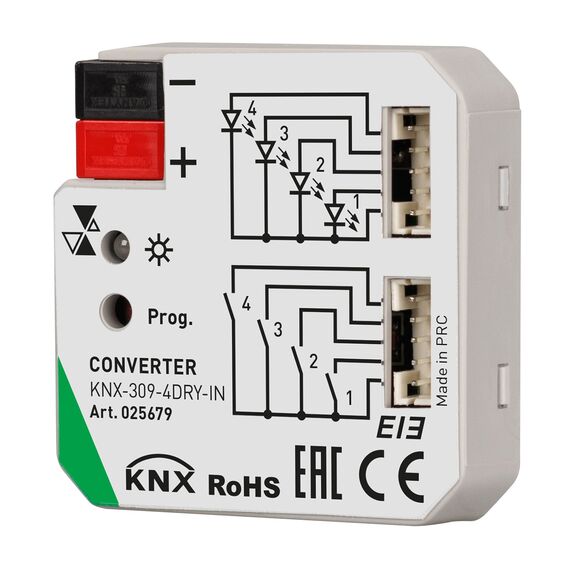 Arlight 025679 INTELLIGENT ARLIGHT КонвертерNX-309-4DRY-IN (BUS) (IARL, IP20 Пластик, 2 года) 025679
