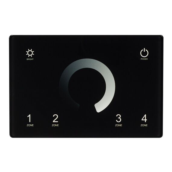 Arlight 028399 Панель Sens SMART-P79-DIM Black (230V, 4 зоны, 2,4G) (Arlight, IP20 Пластик, 5 лет) 028399, изображение 6